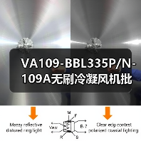 VA109-BBL335P/N-109A无刷冷凝风机批发供应 厂家直销（图3）