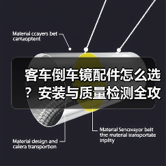客车倒车镜配件怎么选？安装与质量检测全攻