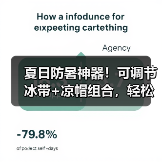 夏日防暑神器！可调节冰带+凉帽组合，轻松应对高温（图4）