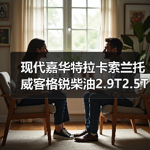 现代嘉华特拉卡索兰托威客格锐柴油2.9T2.5T2.2T发动机对比评测（图4）