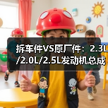 拆车件VS原厂件：2.3L/2.0L/2.5L发动机总成如何选？（图2）