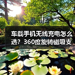 车载手机无线充电怎么选？360度旋转磁吸支架推荐（图2）