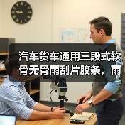 汽车货车通用三段式软骨无骨雨刮片胶条，雨刮器更换更耐用（图4）