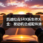 凯迪拉克SRX拆车件大全：发动机总成配件清单