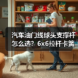 汽车油门线球头支撑杆怎么选？6x6拉杆卡簧连接方案解析（图1）
