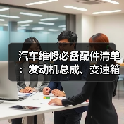 汽车维修必备配件清单：发动机总成、变速箱详解及选购技巧（图2）