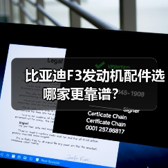 比亚迪F3发动机配件选哪家更靠谱？（图4）