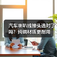 汽车喇叭线接头选对了吗？纯铜材质更耐用