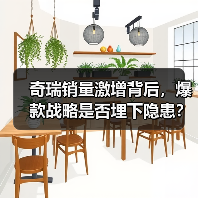 奇瑞销量激增背后，爆款战略是否埋下隐患？