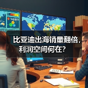 比亚迪出海销量翻倍,利润空间何在?(图2) 比亚迪出海销量翻倍,利润空间何在?(图2)