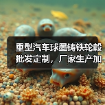 重型汽车球墨铸铁轮毂批发定制，厂家生产加工一站式服务（图3）