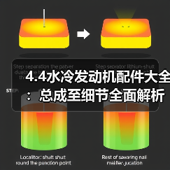 4.4水冷发动机配件大全：总成至细节全面解析（图3）