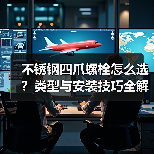 不锈钢四爪螺栓怎么选？类型与安装技巧全解析（图1）