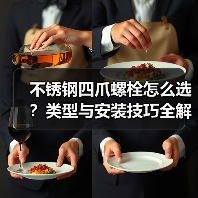 不锈钢四爪螺栓怎么选？类型与安装技巧全解析（图4）