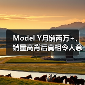 Model Y月销两万+，销量高背后真相令人意外（图1）