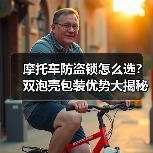 摩托车防盗锁怎么选？双泡壳包装优势大揭秘！（图1）