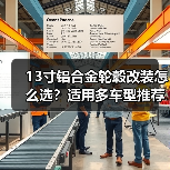 13寸铝合金轮毂改装怎么选？适用多车型推荐指南（图4）
