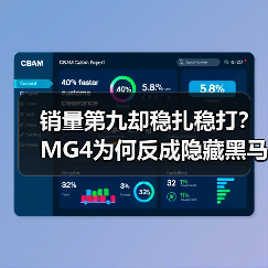 销量第九却稳扎稳打？MG4为何反成隐藏黑马？（图1）