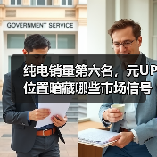 纯电销量第六名，元UP位置暗藏哪些市场信号？（图1）