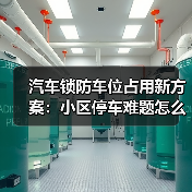 汽车锁防车位占用新方案：小区停车难题怎么