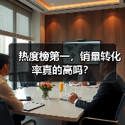 热度榜第一，销量转化率真的高吗？（图1）