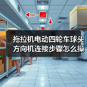 拖拉机电动四轮车球头方向机连接步骤怎么操作？（图4）