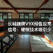 长城魏牌V9X预售反常信号：硬核技术吸引少数用户？（图3）
