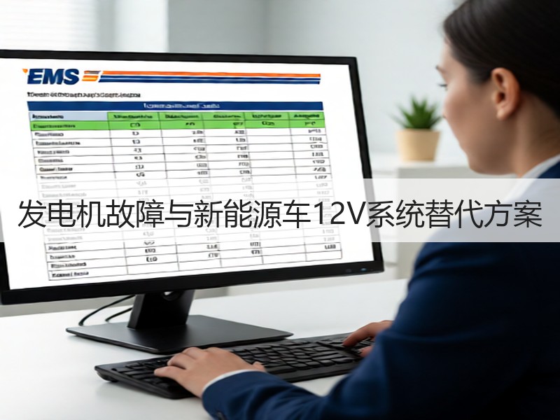 发电机故障与新能源车12V系统替代方案