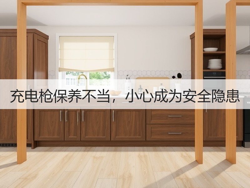 充电枪保养不当，小心成为安全隐患