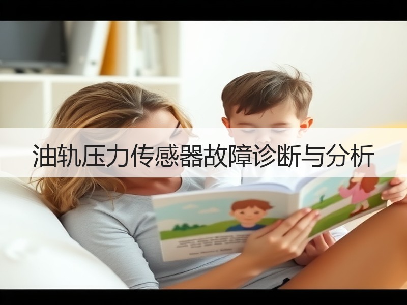 油轨压力传感器故障诊断与分析