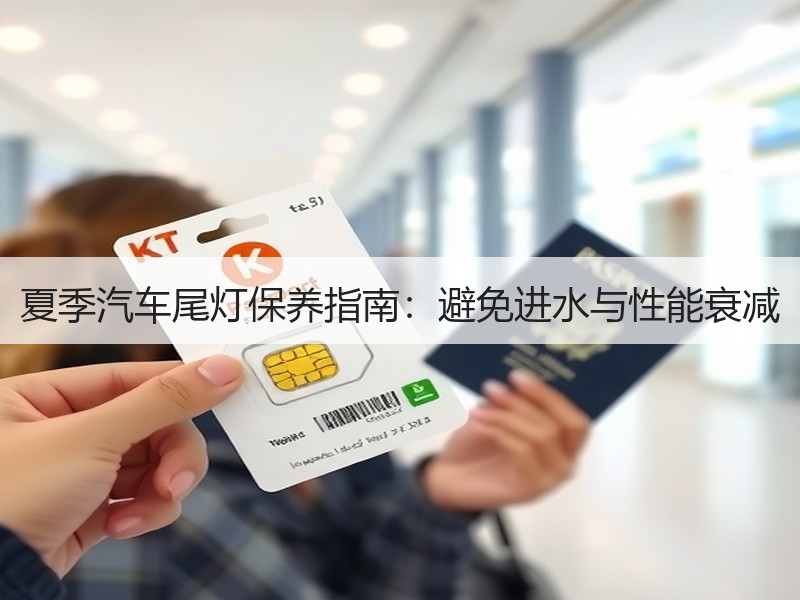 夏季汽车尾灯保养指南：避免进水与性能衰减