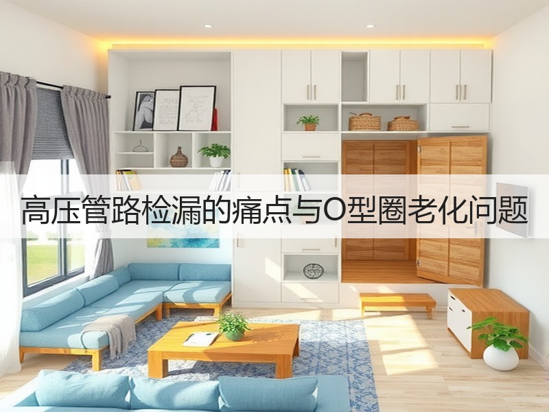 高压管路检漏的痛点与O型圈老化问题