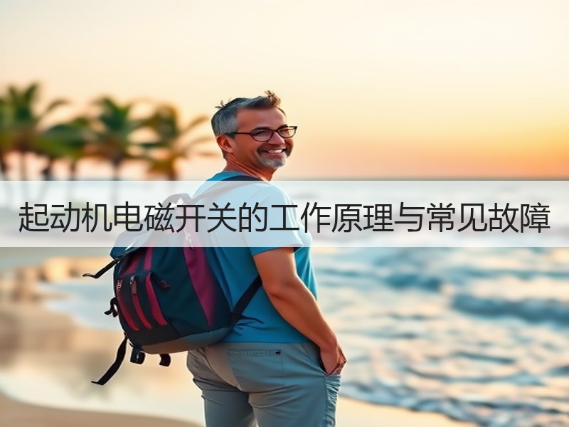 起动机电磁开关的工作原理与常见故障