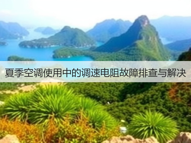夏季空调使用中的调速电阻故障排查与解决