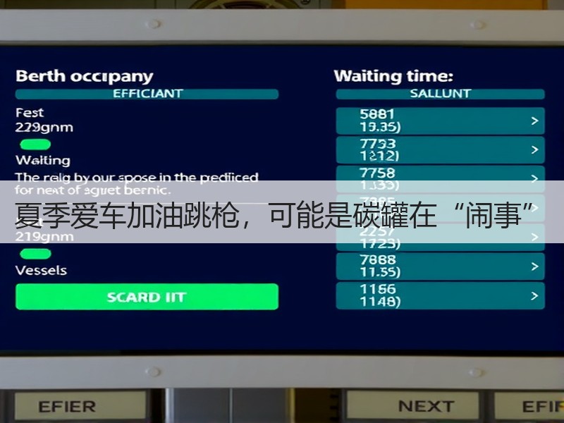 夏季爱车加油跳枪，可能是碳罐在“闹事”