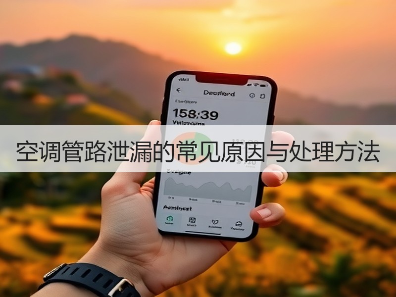 空调管路泄漏的常见原因与处理方法