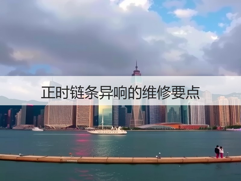 正时链条异响的维修要点