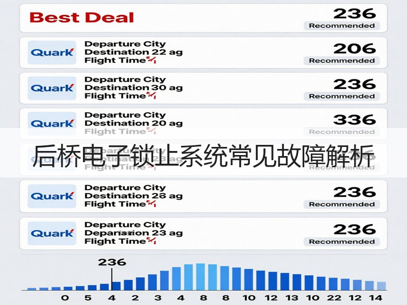 后桥电子锁止系统常见故障解析