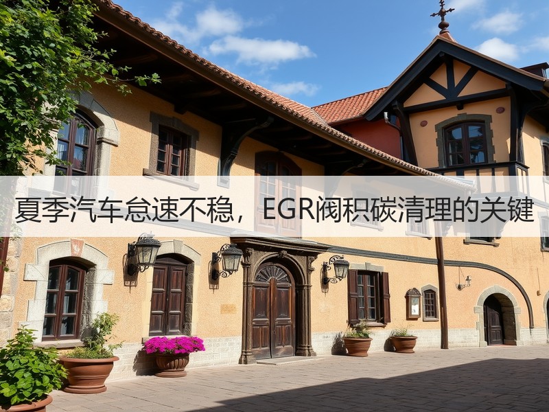 夏季汽车怠速不稳，EGR阀积碳清理的关键