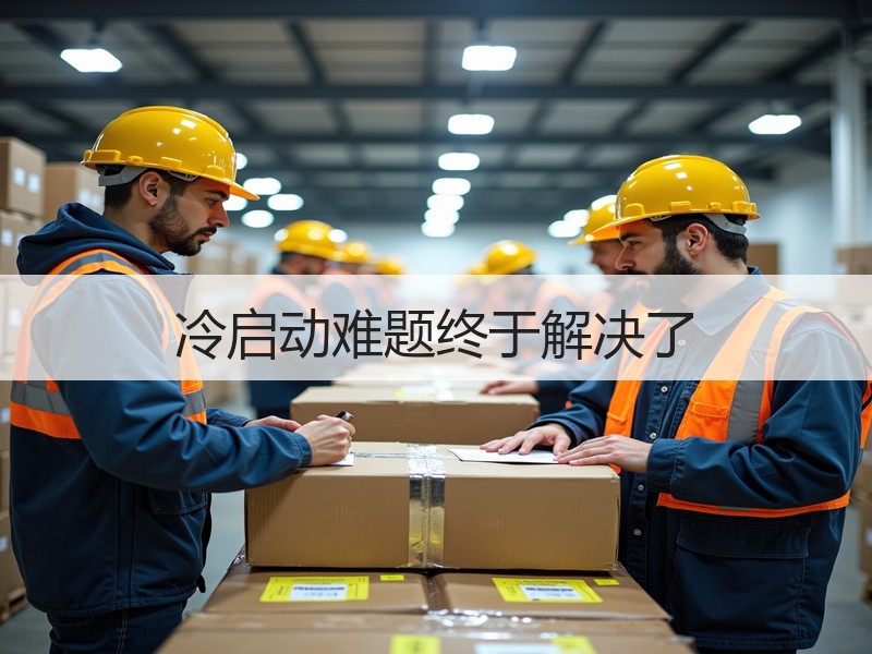 冷启动难题终于解决了