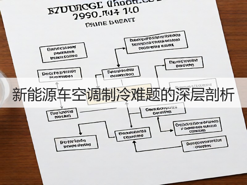 新能源车空调制冷难题的深层剖析