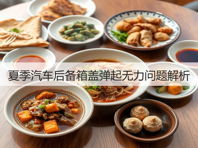 夏季汽车后备箱盖弹起无力问题解析