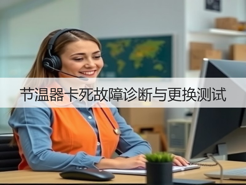 节温器卡死故障诊断与更换测试