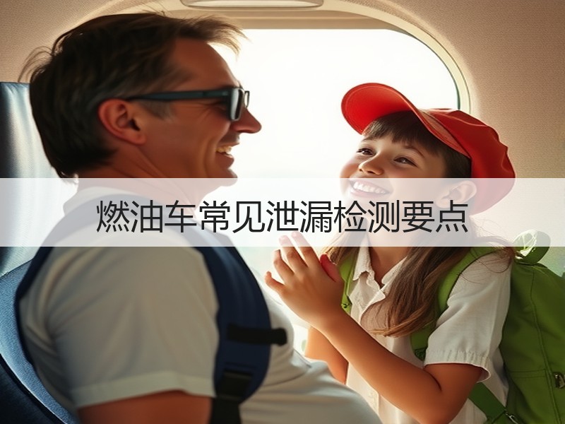 燃油车常见泄漏检测要点