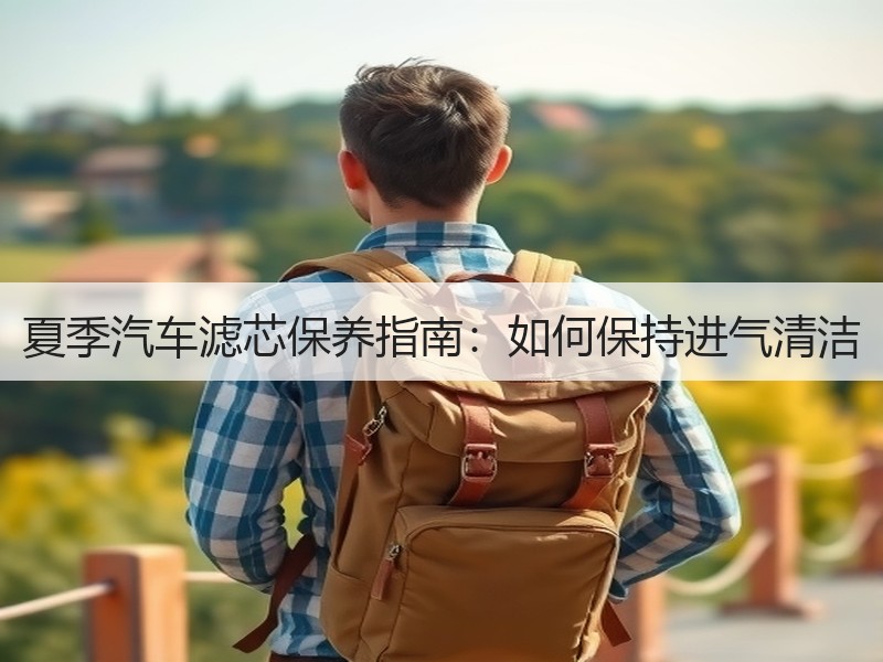 夏季汽车滤芯保养指南：如何保持进气清洁