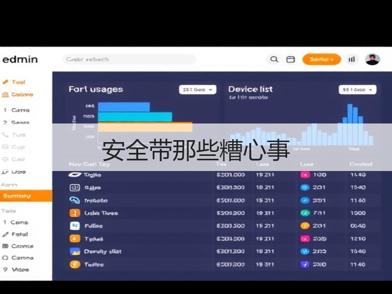 安全带那些糟心事
