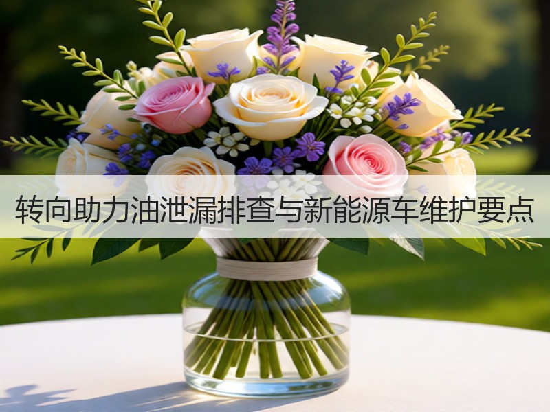 转向助力油泄漏排查与新能源车维护要点