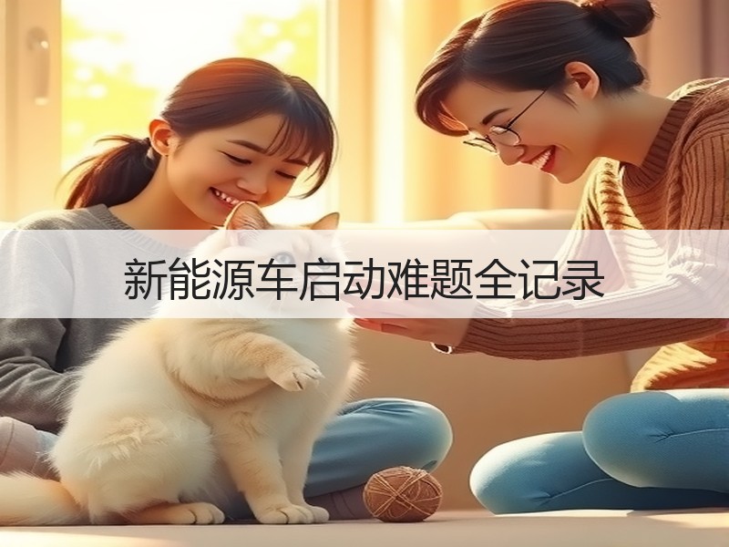 新能源车启动难题全记录